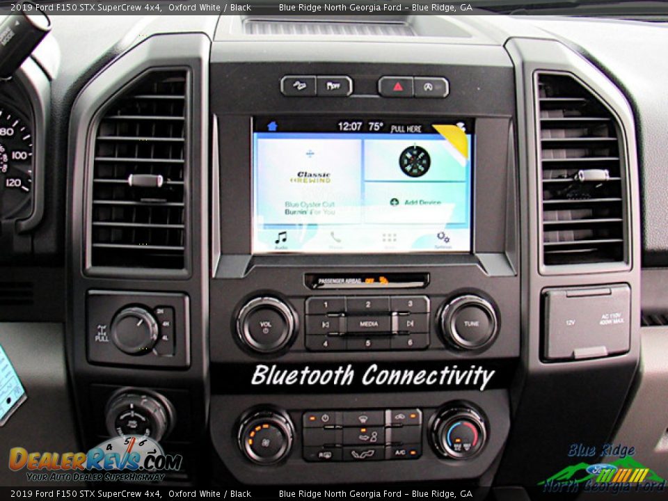 2019 Ford F150 STX SuperCrew 4x4 Oxford White / Black Photo #22