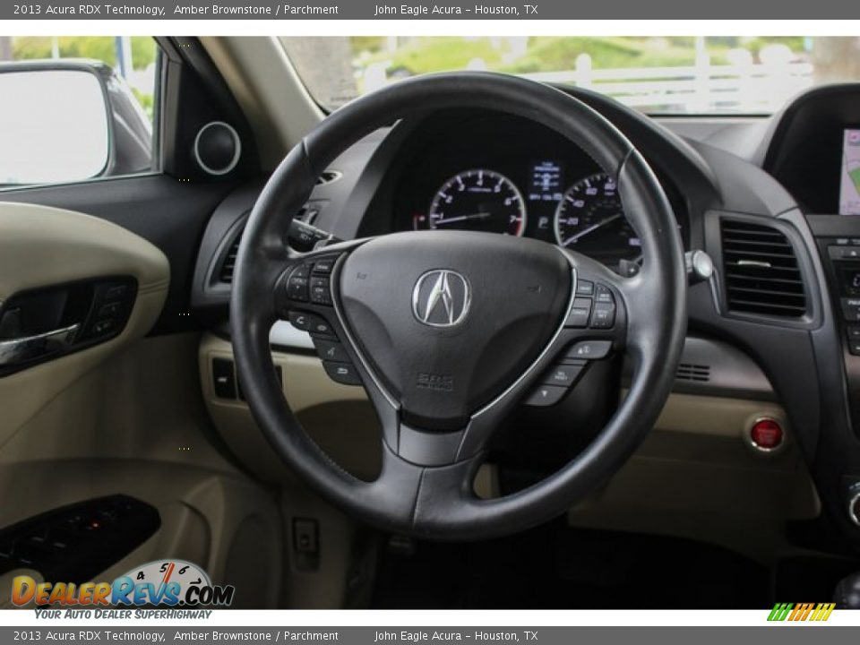 2013 Acura RDX Technology Amber Brownstone / Parchment Photo #32