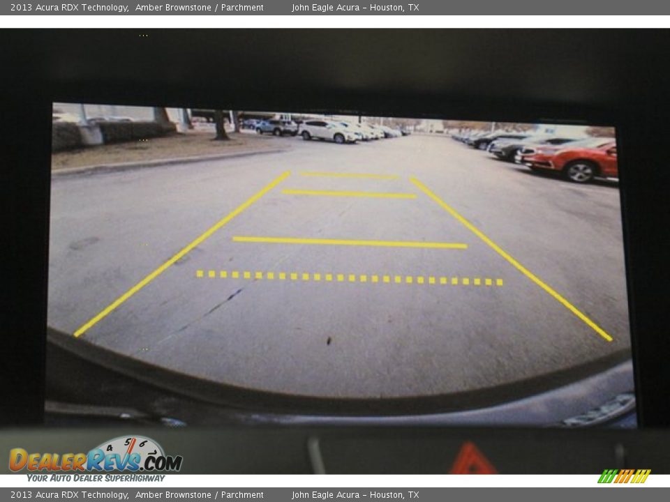 2013 Acura RDX Technology Amber Brownstone / Parchment Photo #34