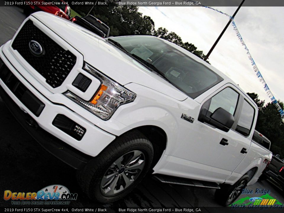 2019 Ford F150 STX SuperCrew 4x4 Oxford White / Black Photo #30
