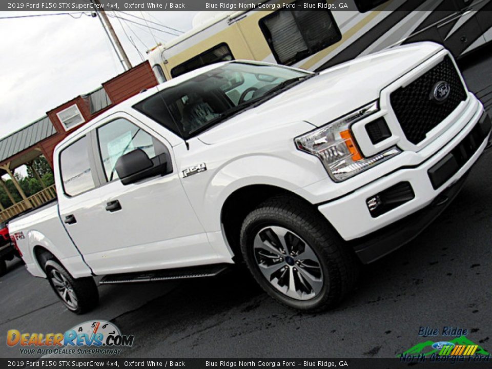 2019 Ford F150 STX SuperCrew 4x4 Oxford White / Black Photo #31