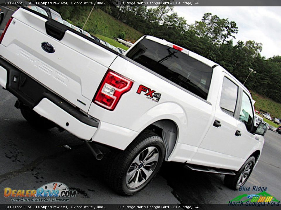 2019 Ford F150 STX SuperCrew 4x4 Oxford White / Black Photo #32
