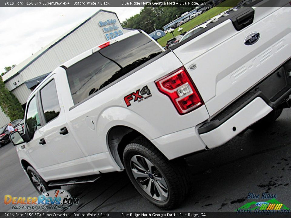 2019 Ford F150 STX SuperCrew 4x4 Oxford White / Black Photo #33
