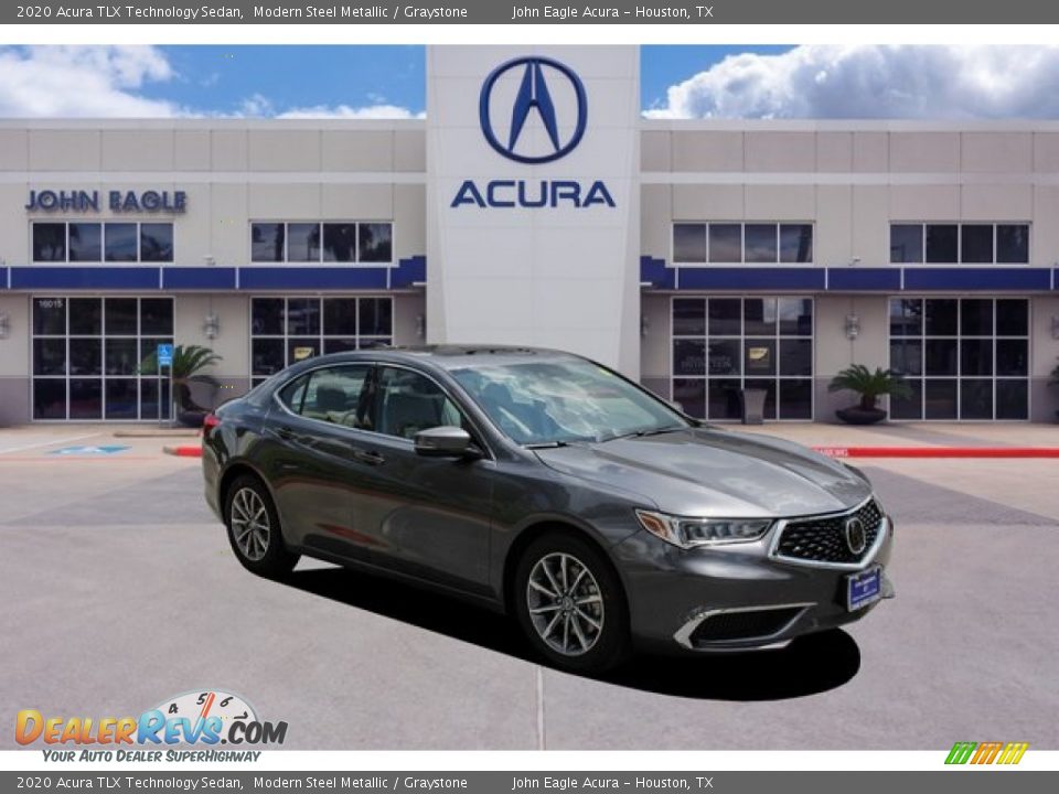 2020 Acura TLX Technology Sedan Modern Steel Metallic / Graystone Photo #1