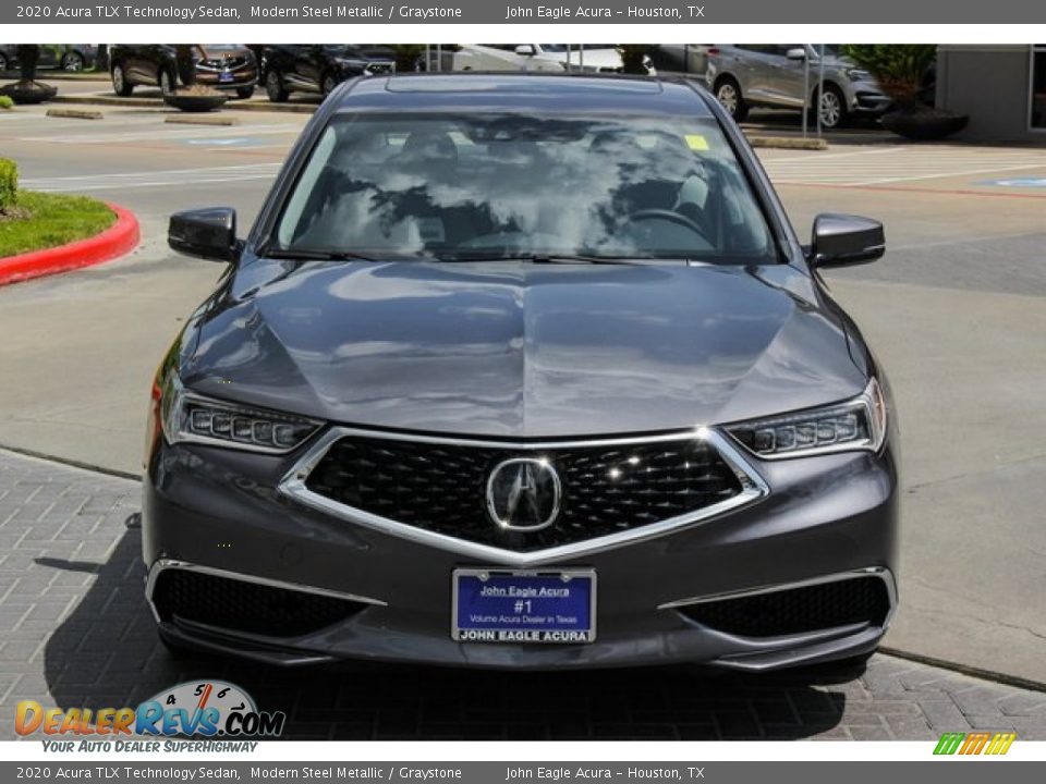 2020 Acura TLX Technology Sedan Modern Steel Metallic / Graystone Photo #2