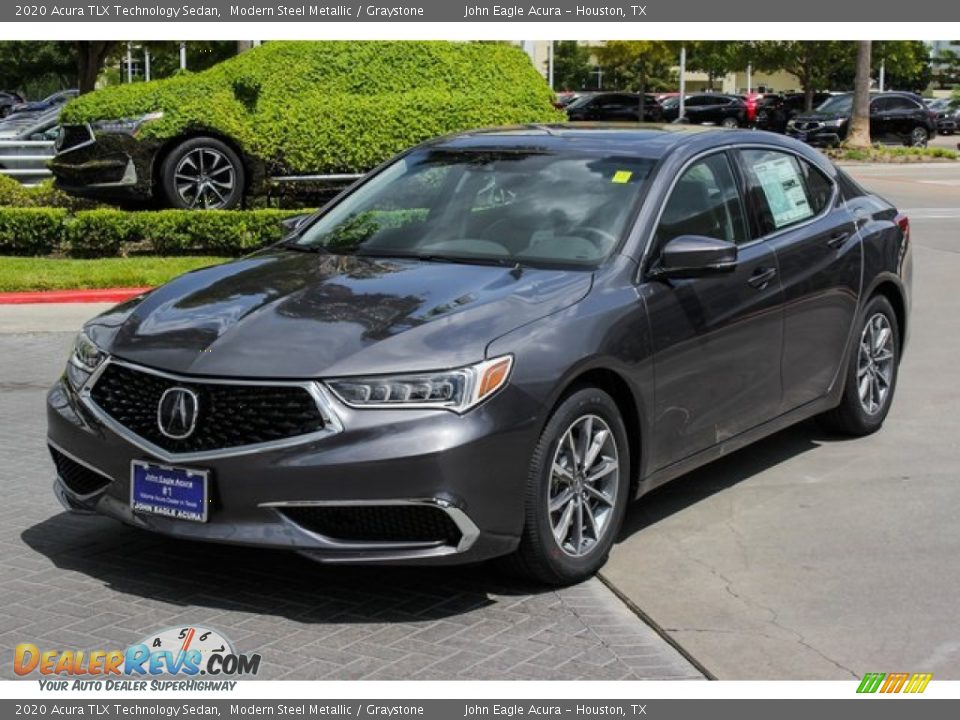 2020 Acura TLX Technology Sedan Modern Steel Metallic / Graystone Photo #3