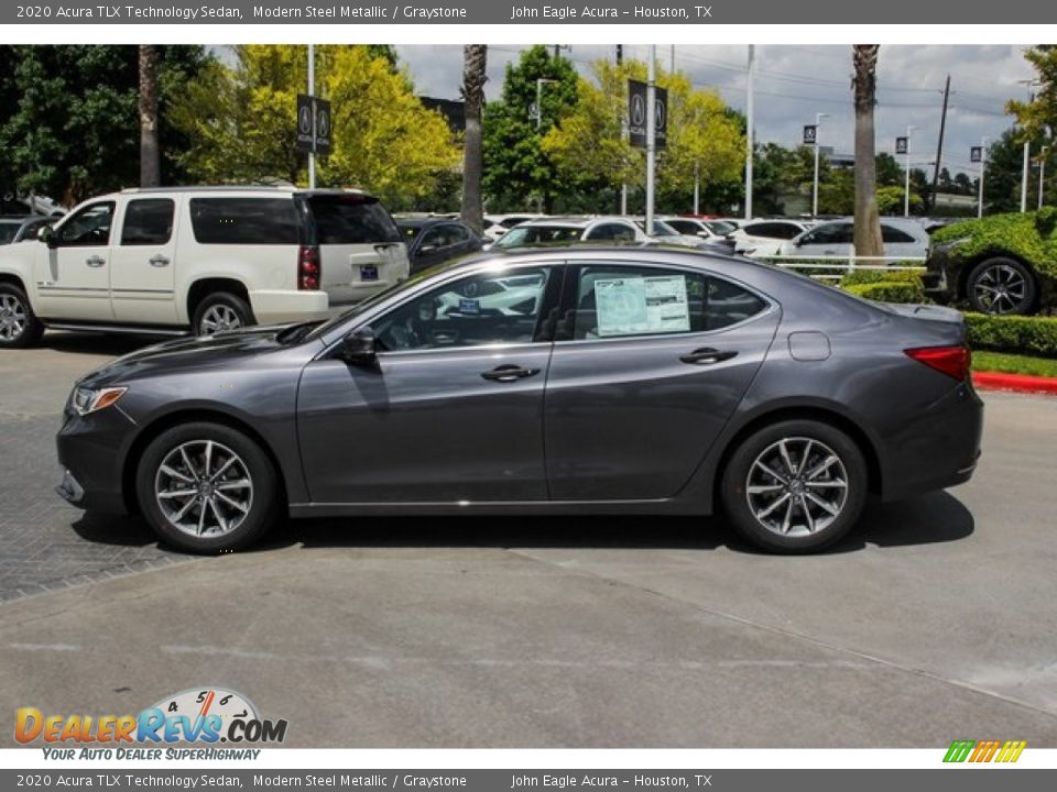 2020 Acura TLX Technology Sedan Modern Steel Metallic / Graystone Photo #4