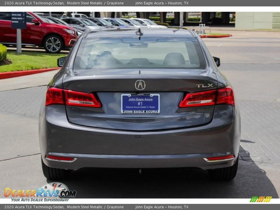 2020 Acura TLX Technology Sedan Modern Steel Metallic / Graystone Photo #6