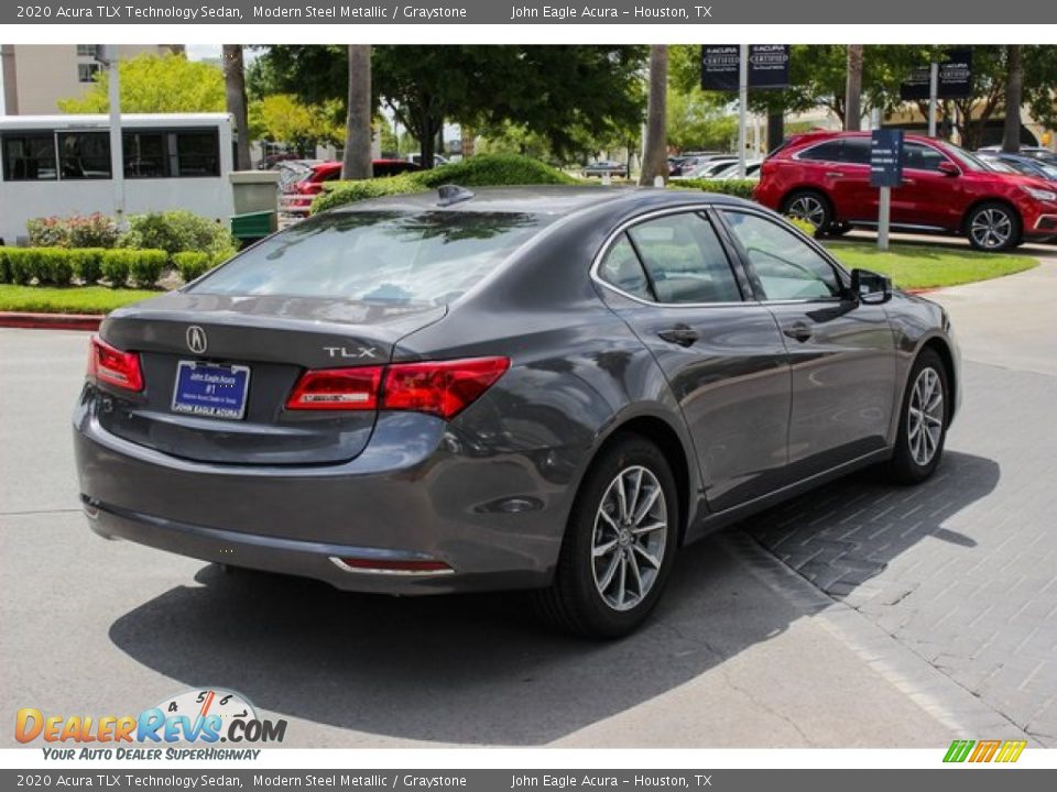 2020 Acura TLX Technology Sedan Modern Steel Metallic / Graystone Photo #7