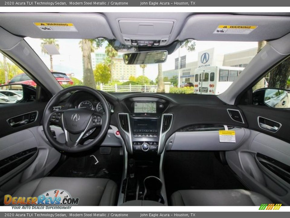 2020 Acura TLX Technology Sedan Modern Steel Metallic / Graystone Photo #9