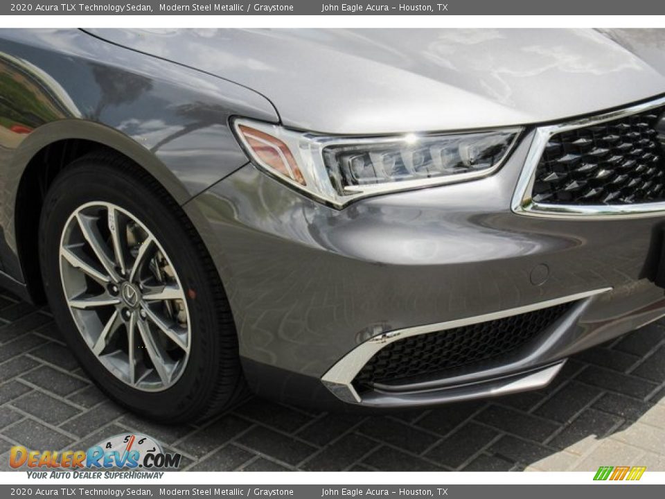 2020 Acura TLX Technology Sedan Modern Steel Metallic / Graystone Photo #10
