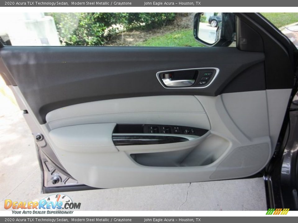 2020 Acura TLX Technology Sedan Modern Steel Metallic / Graystone Photo #15