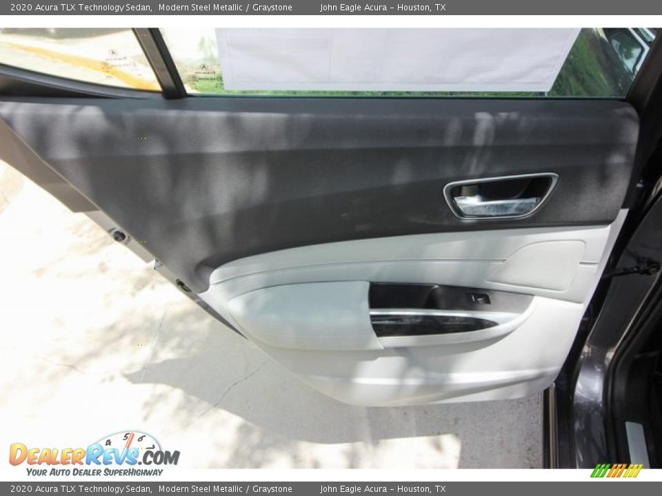 2020 Acura TLX Technology Sedan Modern Steel Metallic / Graystone Photo #17