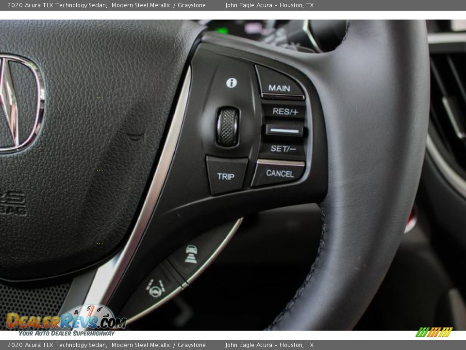 2020 Acura TLX Technology Sedan Modern Steel Metallic / Graystone Photo #33