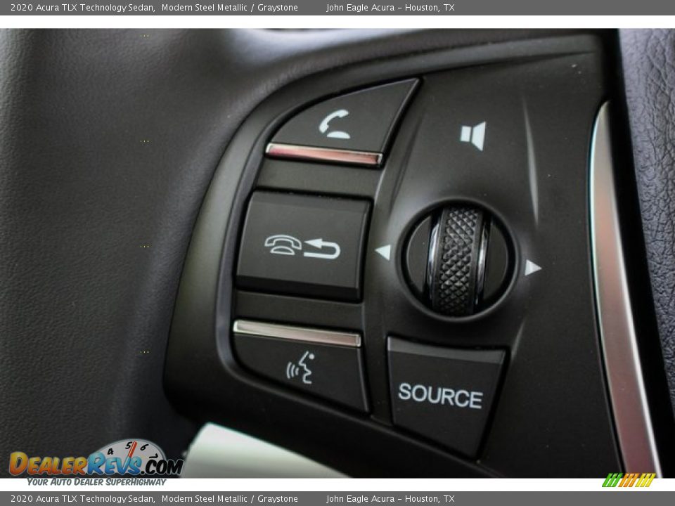 2020 Acura TLX Technology Sedan Modern Steel Metallic / Graystone Photo #34