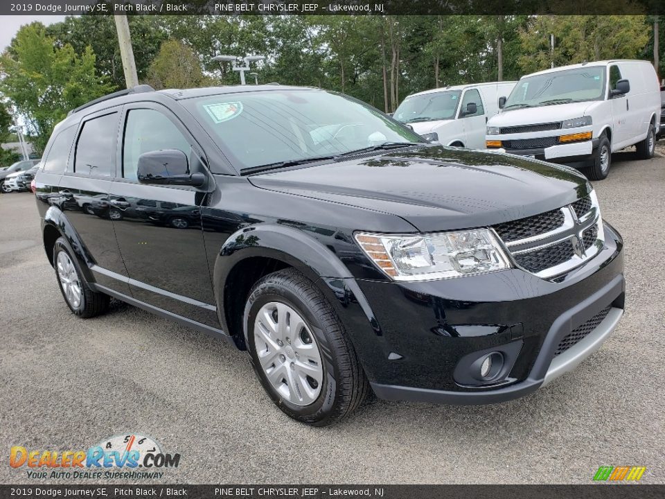 2019 Dodge Journey SE Pitch Black / Black Photo #1