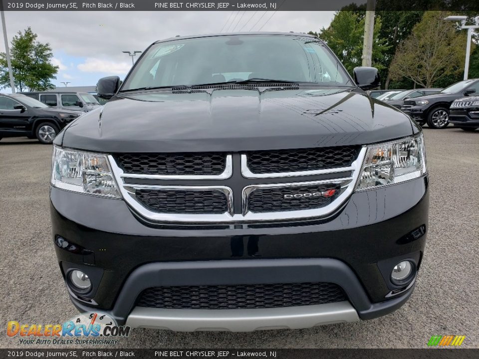 2019 Dodge Journey SE Pitch Black / Black Photo #2