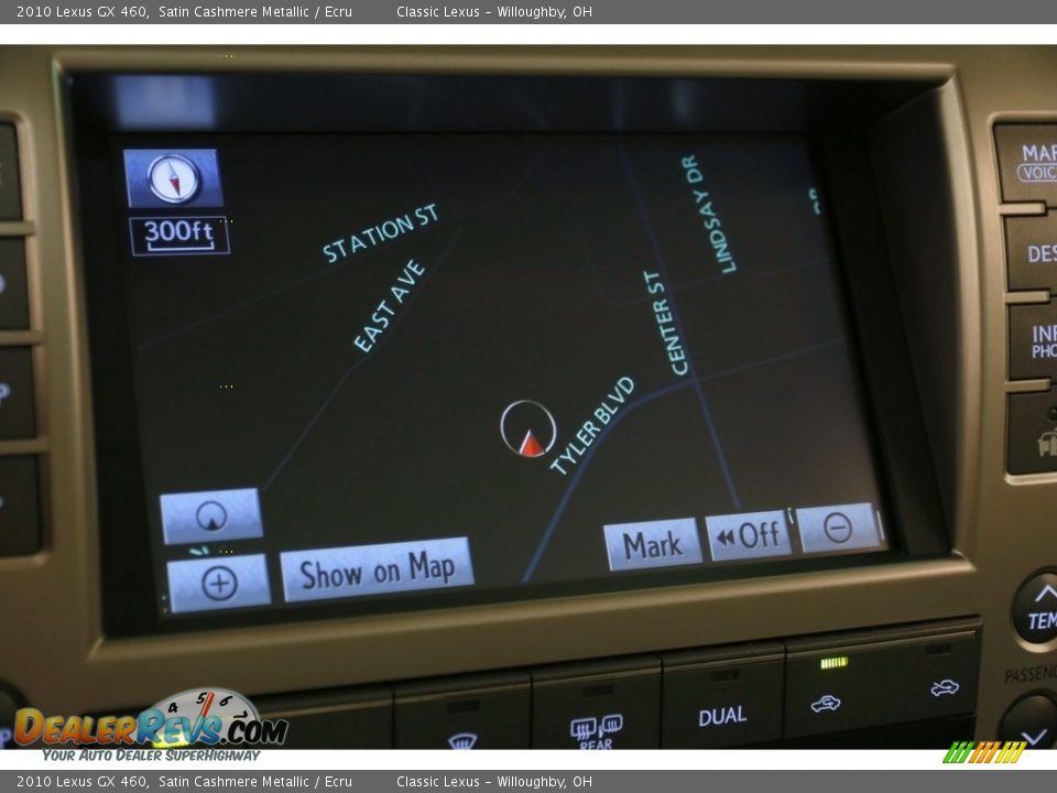 2010 Lexus GX 460 Satin Cashmere Metallic / Ecru Photo #15