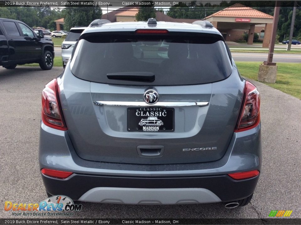 2019 Buick Encore Preferred Satin Steel Metallic / Ebony Photo #8