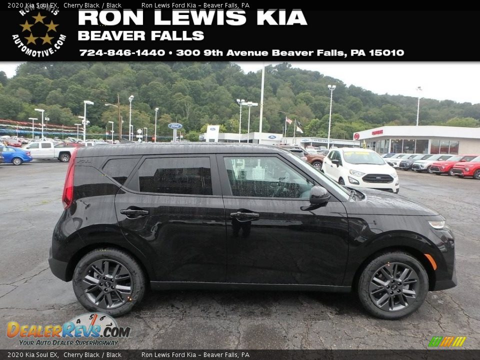 2020 Kia Soul EX Cherry Black / Black Photo #1