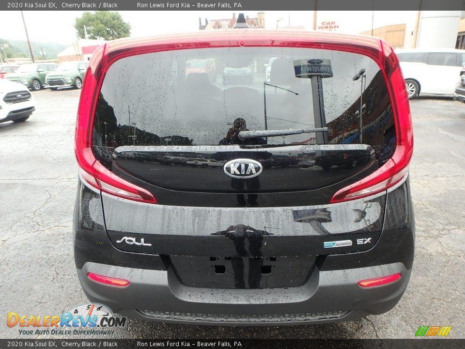 2020 Kia Soul EX Cherry Black / Black Photo #3