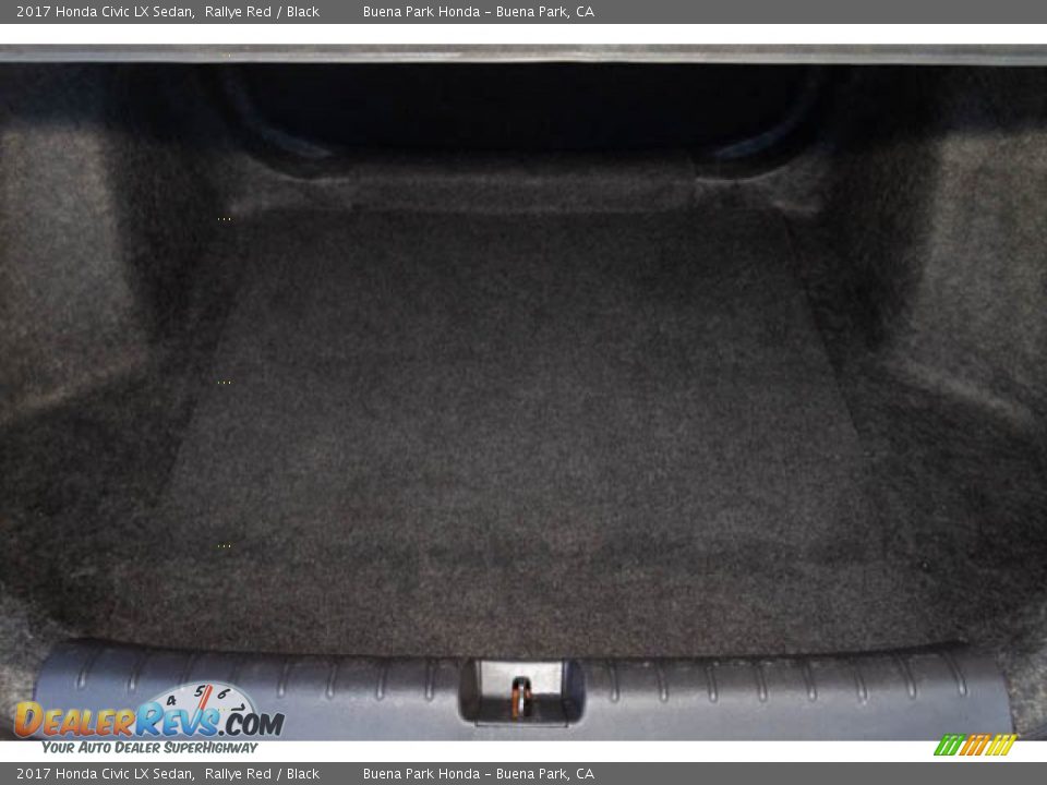 2017 Honda Civic LX Sedan Rallye Red / Black Photo #21