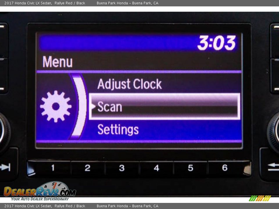 2017 Honda Civic LX Sedan Rallye Red / Black Photo #26