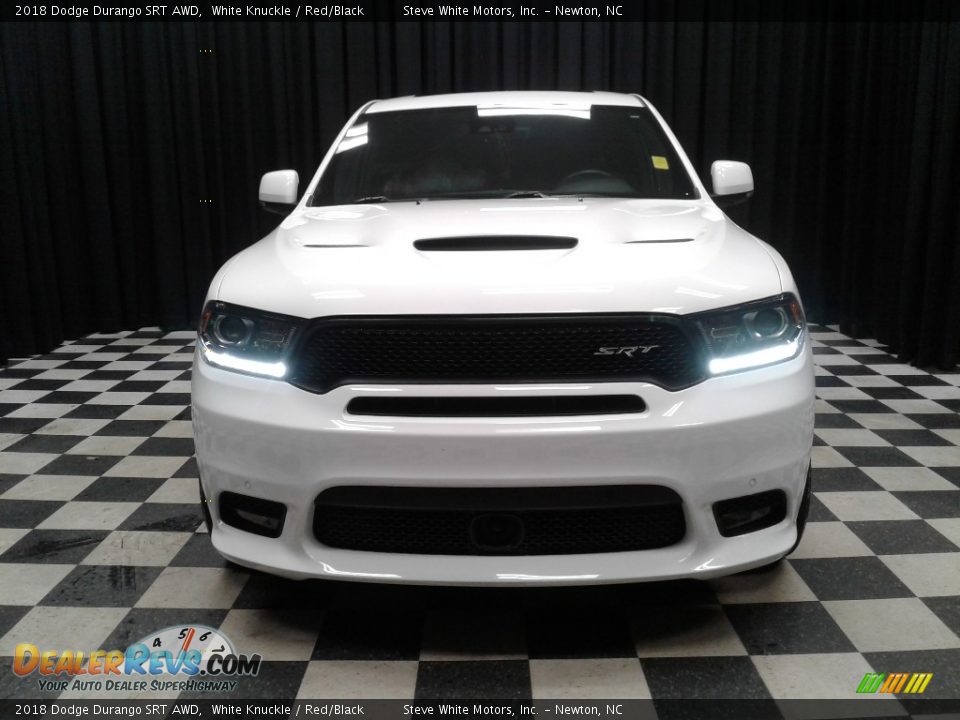 2018 Dodge Durango SRT AWD White Knuckle / Red/Black Photo #3