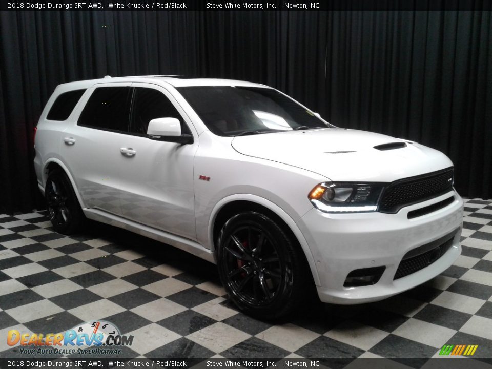 2018 Dodge Durango SRT AWD White Knuckle / Red/Black Photo #4