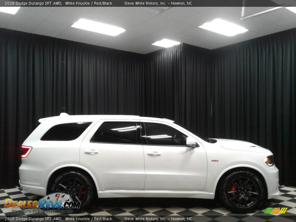 2018 Dodge Durango SRT AWD White Knuckle / Red/Black Photo #5
