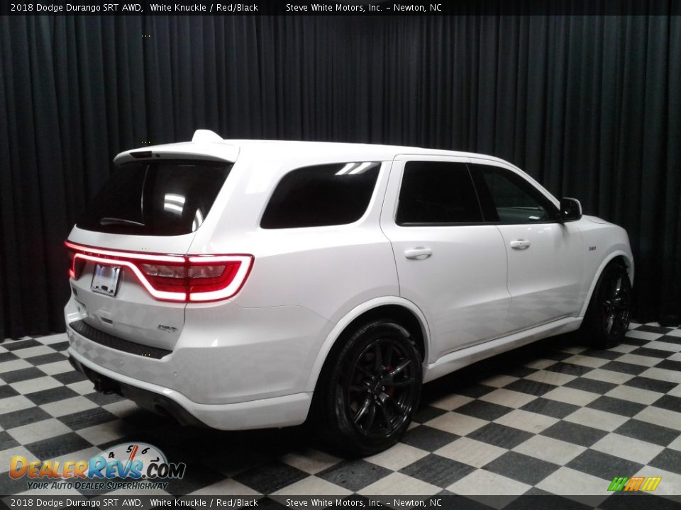 2018 Dodge Durango SRT AWD White Knuckle / Red/Black Photo #6