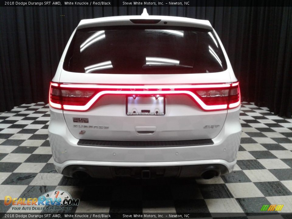 2018 Dodge Durango SRT AWD White Knuckle / Red/Black Photo #7