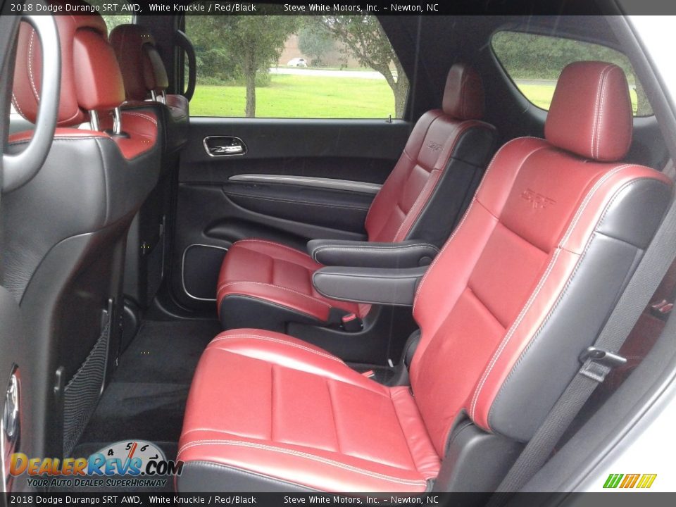2018 Dodge Durango SRT AWD White Knuckle / Red/Black Photo #12