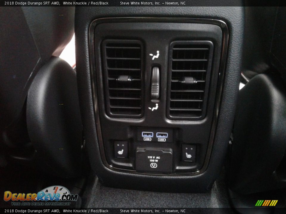 2018 Dodge Durango SRT AWD White Knuckle / Red/Black Photo #14