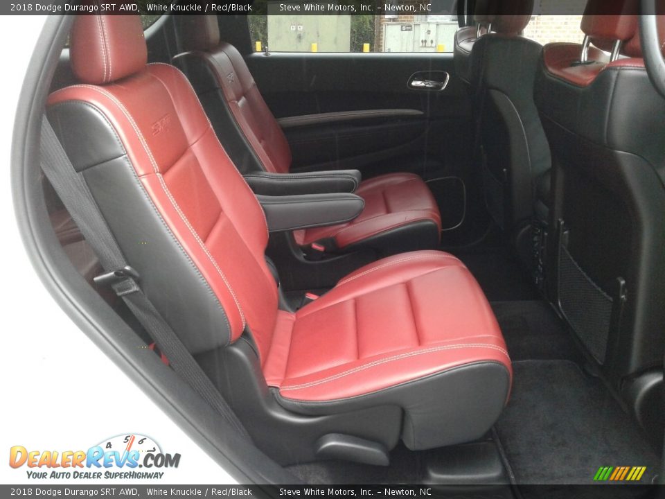 2018 Dodge Durango SRT AWD White Knuckle / Red/Black Photo #18