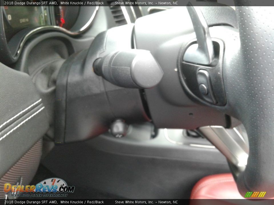 2018 Dodge Durango SRT AWD White Knuckle / Red/Black Photo #20