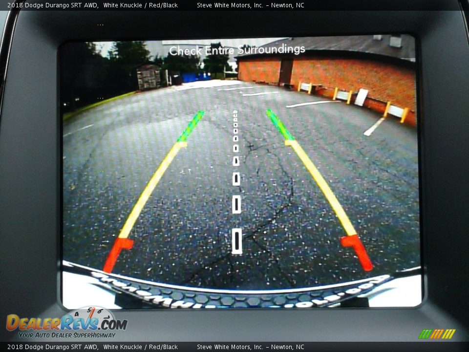 2018 Dodge Durango SRT AWD White Knuckle / Red/Black Photo #26