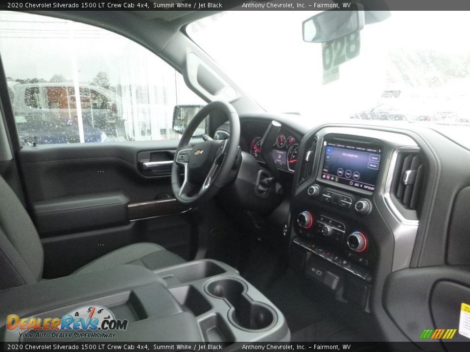 2020 Chevrolet Silverado 1500 LT Crew Cab 4x4 Summit White / Jet Black Photo #9