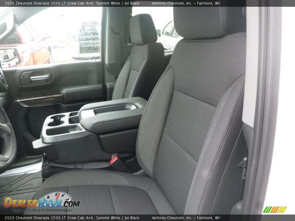 2020 Chevrolet Silverado 1500 LT Crew Cab 4x4 Summit White / Jet Black Photo #12
