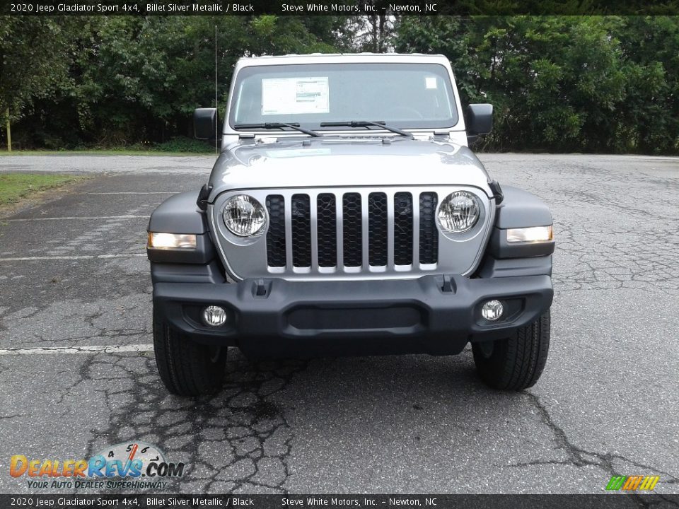 2020 Jeep Gladiator Sport 4x4 Billet Silver Metallic / Black Photo #3