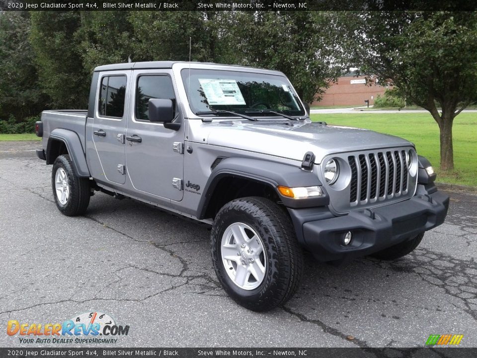 Billet Silver Metallic 2020 Jeep Gladiator Sport 4x4 Photo #4