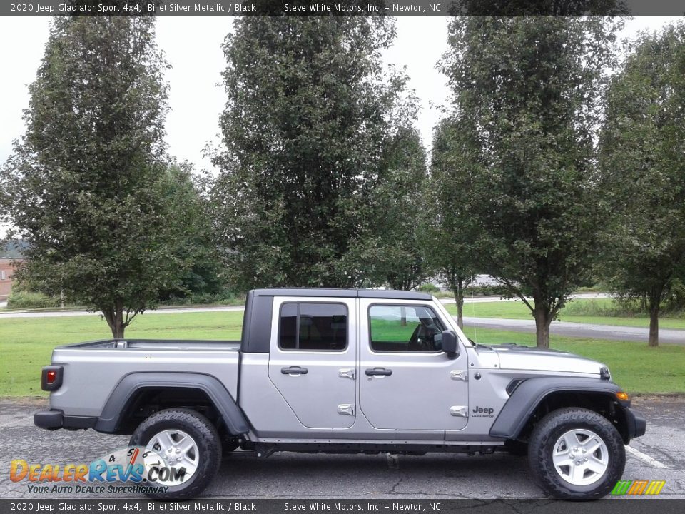 Billet Silver Metallic 2020 Jeep Gladiator Sport 4x4 Photo #5
