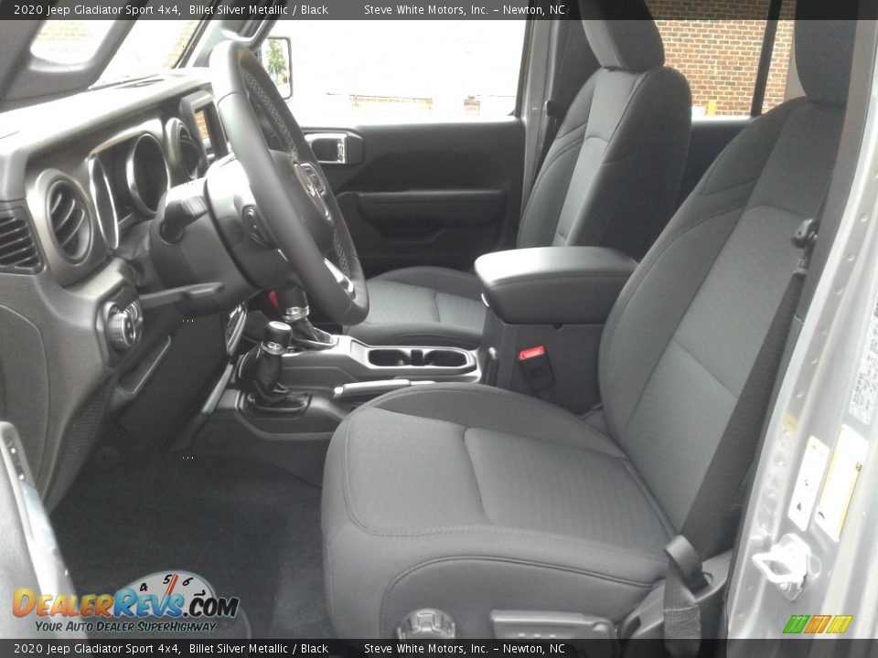 Front Seat of 2020 Jeep Gladiator Sport 4x4 Photo #10