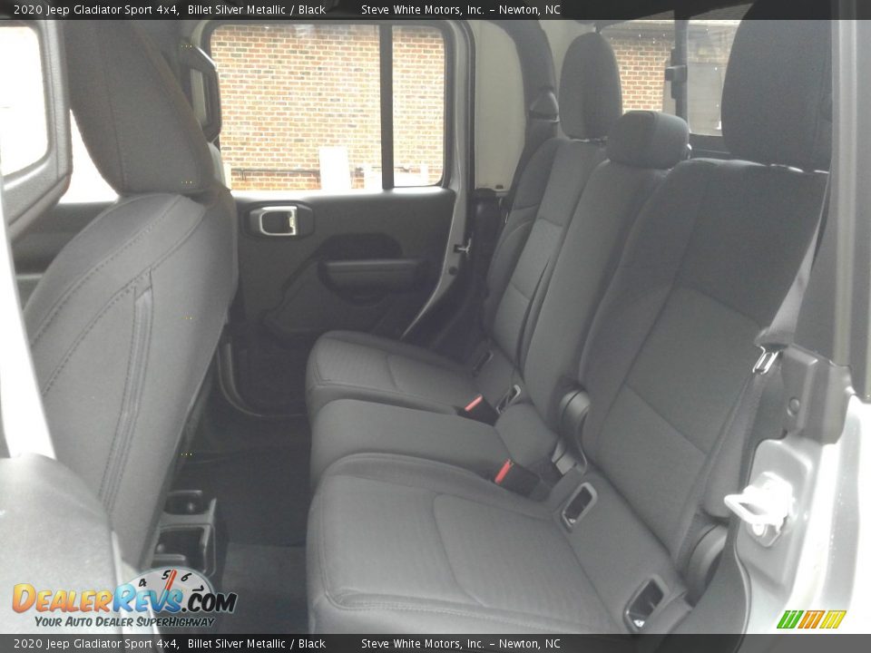 Rear Seat of 2020 Jeep Gladiator Sport 4x4 Photo #11