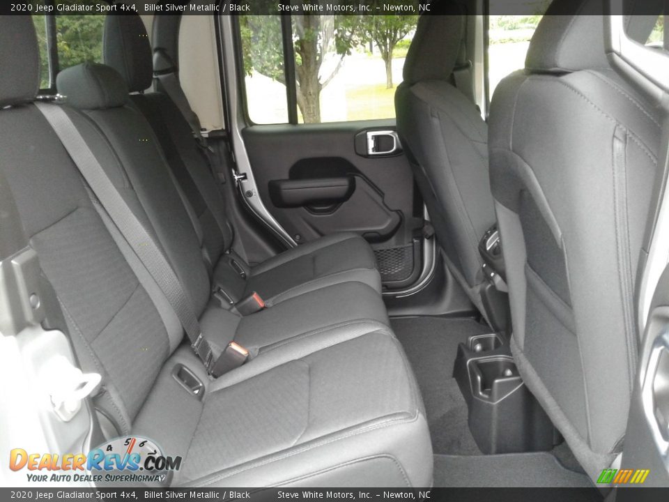 Rear Seat of 2020 Jeep Gladiator Sport 4x4 Photo #13