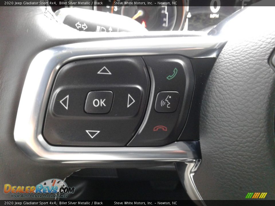 2020 Jeep Gladiator Sport 4x4 Steering Wheel Photo #16