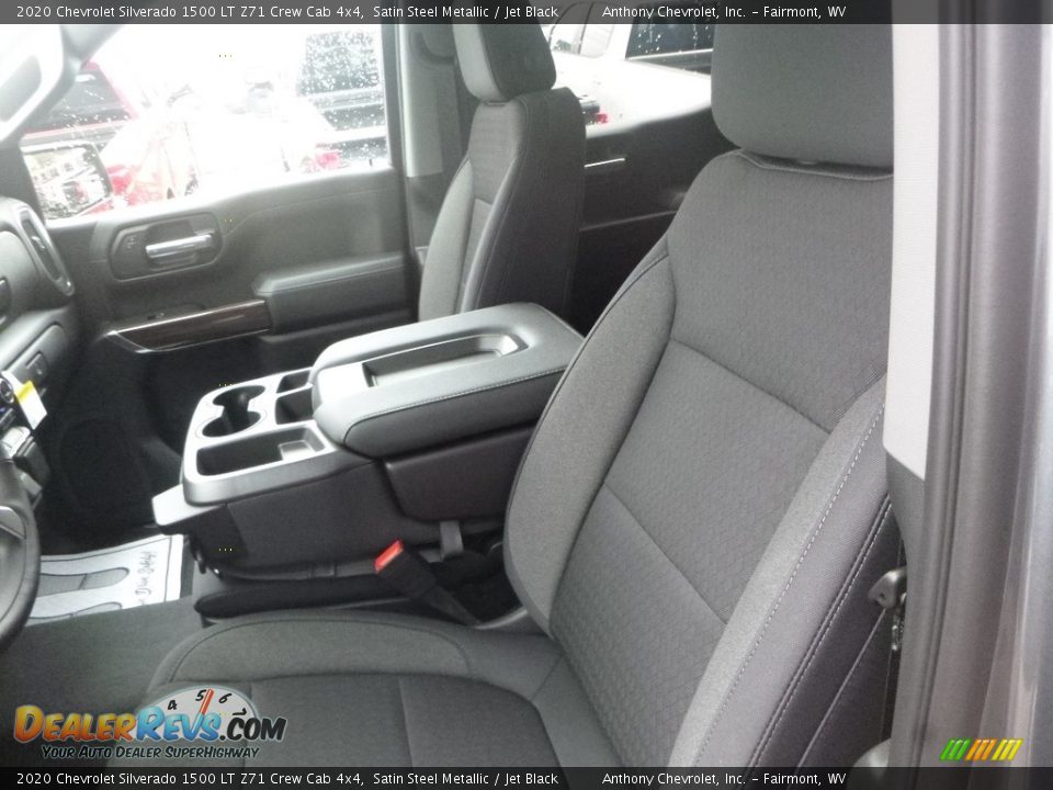 Front Seat of 2020 Chevrolet Silverado 1500 LT Z71 Crew Cab 4x4 Photo #12