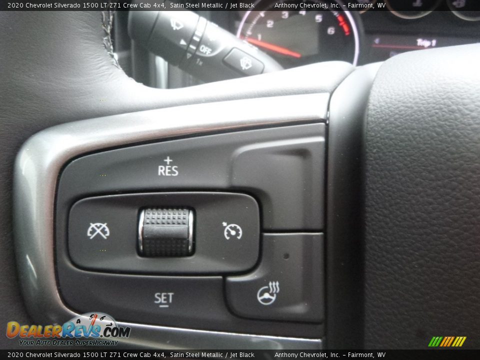 2020 Chevrolet Silverado 1500 LT Z71 Crew Cab 4x4 Steering Wheel Photo #18