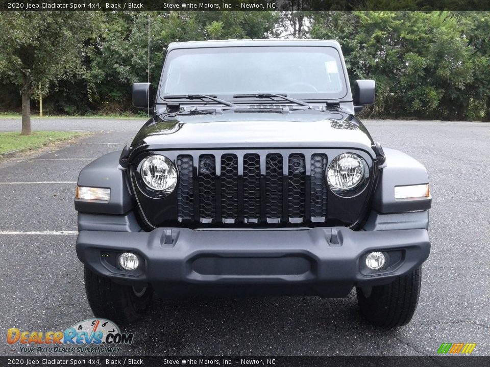 2020 Jeep Gladiator Sport 4x4 Black / Black Photo #3