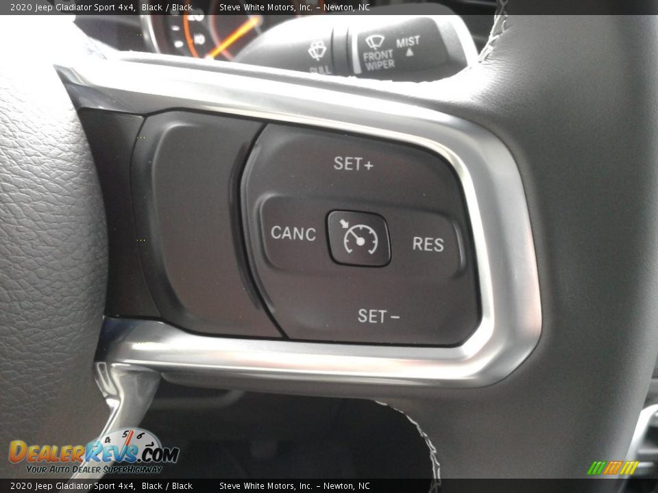 2020 Jeep Gladiator Sport 4x4 Black / Black Photo #17